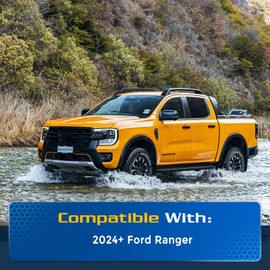 ARANA Front Hood Struts Kit Fits Ford Ranger Accessories 2024 2025(No Drill), 21-11047-02 Hood Shocks Lift Support for Ford Ranger 2024+, Easily Open The Hood for Everyone, 2 Pcs