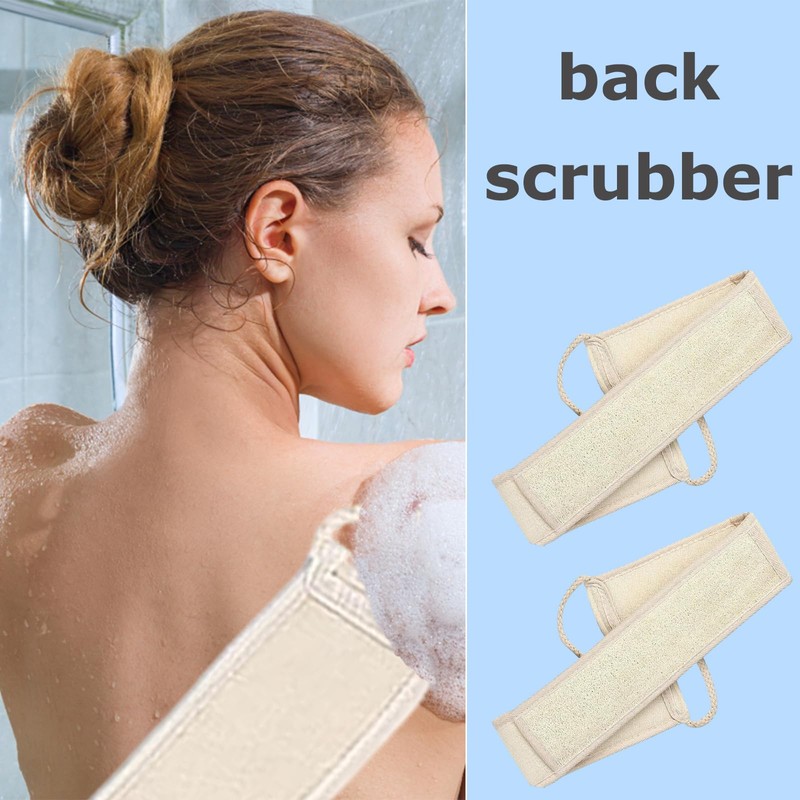 2 PCS Back Washers for Shower Back Scrub Back Exfoliator