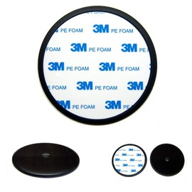Ramtech Electronics 90mm Diameter Universal Dash Mount for Mobile Phones, GPS, DVR, Tablets, and More