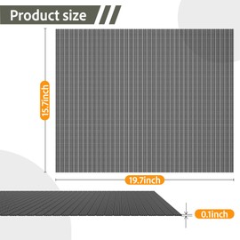 VIVURN Anti-Slip Mat Suitable for Under Desk Elliptical Leg Exerciser While Sitting for Seniors Home Sports Mat