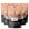 Liberty Bell Dark Chocolate Flavored Pretzels, 5-Ounce Bag (Pack of