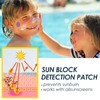 UV-Erkennungspflaster,UV-Sonnenaufkleber,Sonnencreme-Aufkleber,Erinnerungsaufkleber für UV-Erkennung,Sunscreen Dots Uv Stickers,Uv Patches For Sunscreen für