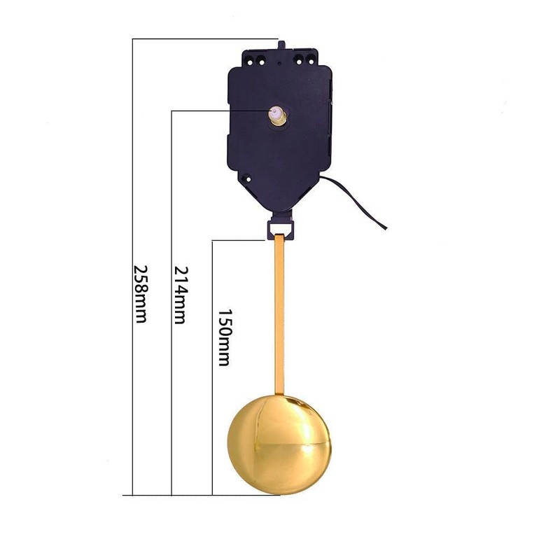 zalati Quartz Clock Movement with Pointers Mechanism for DIY Repair