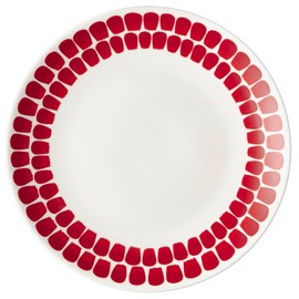1055227 Arabian Tableware 24h Tuokio Plate, Plate, 10.2 inches (26 cm), Red