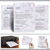Writing Paper Sets Marble and Structure, Marble Lilac, 20 Sheets