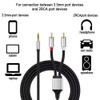 ENJOY-UNIQUE RCA to 3.5mm Cable Phono to 3.5mm jack 2-Male