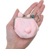 [UNIQUE] UN-0305RB Kids' Coin Purse, Choco Gama, Rabbit