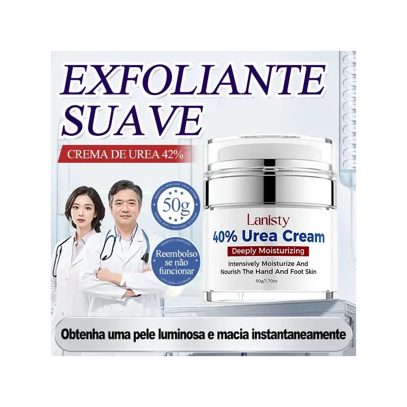 Lanisty Crema De Urea Al 40% Para Pies Agrietados -