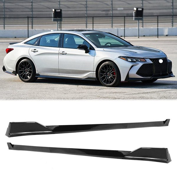 Meyffon Side Skirts Extensions TRD Style Compatible with 2021+ Camry,