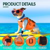 Kuoser Small Life Jacket for Dogs, Life Jacket with Handle