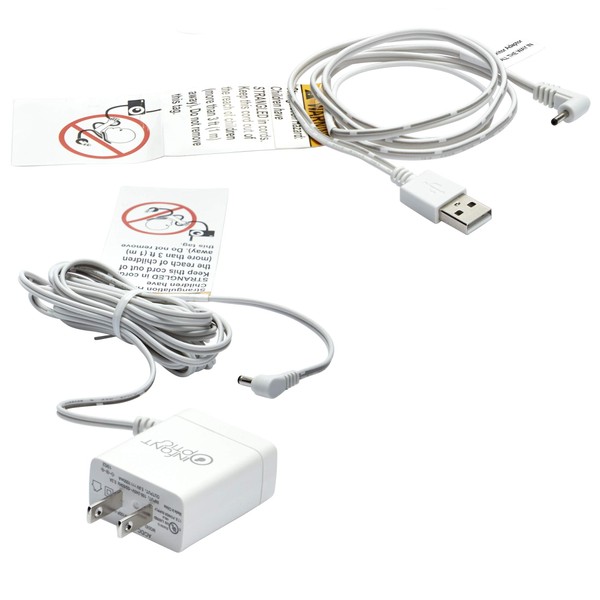 Infant Optics Official Power Cord Adapter for DXR8 PRO Monitor
