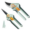 PrunePro Pruning Shears Gardening Scissors Set Professional Hand Pruner Sharp