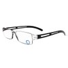 DOOViC 5 Pack Rimless One-Piece Design Reading Glasses Blue Light