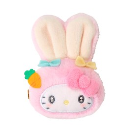 Sanrio 777161 Hair Clip (Fluffy Rabbit Party), Hello Kitty, For Ages 3 and Up