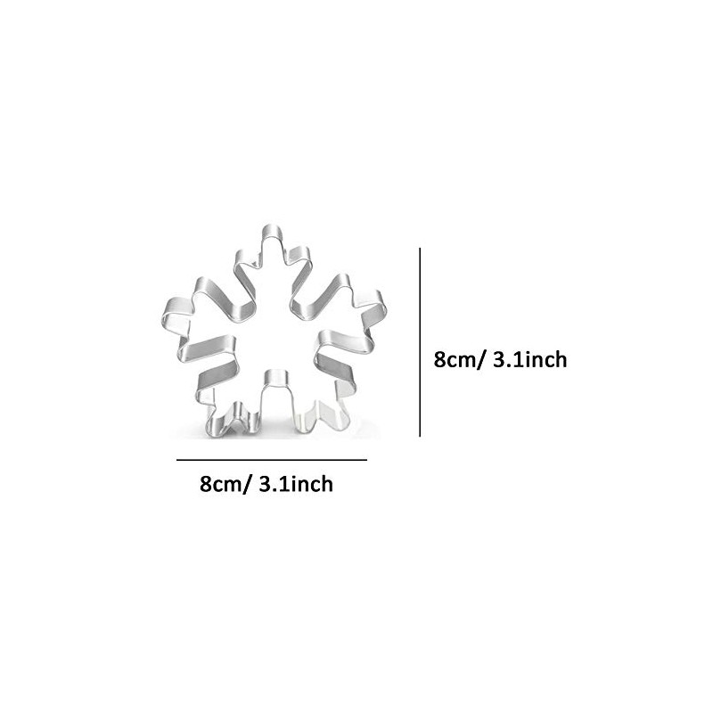 WDYJMALL Christmas Snowflakes Cookie Cutter