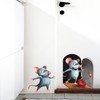clowin Wall Sticker Groin Kids Room Wall Sticker Removable Deceive