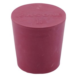 As One Laboran Red Rubber Stopper NO.11 11 11 /9-861-11
