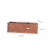 Mobestech Woven Tissue Box Cover Multifunctional Remote Control Organizer for