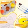 WUIVCTR Paint by Numbers Kit DIY Canvas Painting Set for