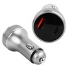 Car Charger Metal Digital Display Short Circuit Protection Fast Charging