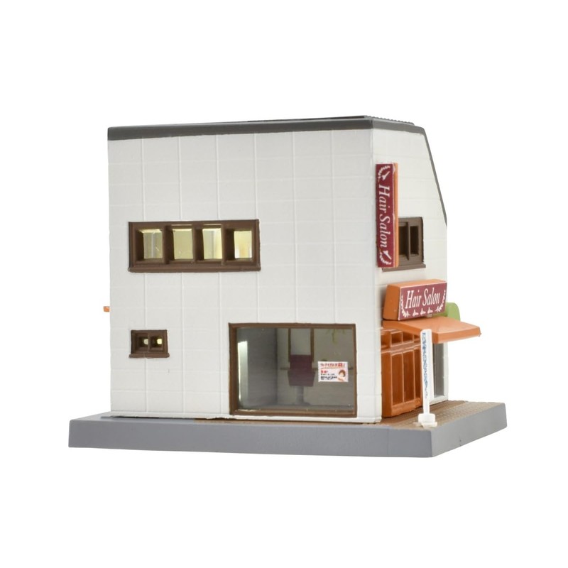 TomyTEC 120116 970974 N building kit A3, hair salon/model shop
