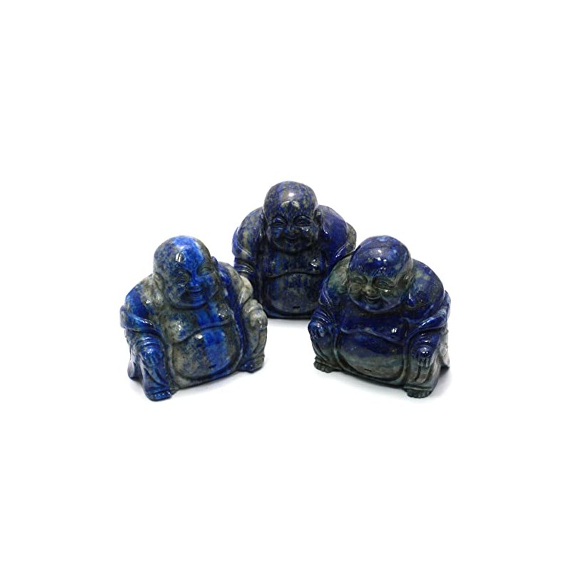 Lapis Lazuli Sitting Buddha Statue