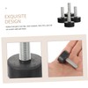 Gadpiparty 1set Adjustable Rubber Feet Pads Screw Furniture Leveling Shims