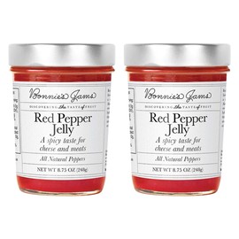 All Natural Jam - Red Pepper Jelly - Set of 2 (2 x 8.75 oz)