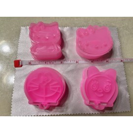 Unbranded Hollow kitty Doraemon Cookie cutter Cartoon cookie mold for Baking