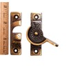 Sash Window Lock Antique Brass | Renovator's Supply