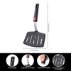 KCKHFA Silicone Wide Spatula, Slotted Turner for Cooking or Baking,