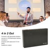 HD Multimedia Interface Switch 4K 4 in 2 Out 3.5mm