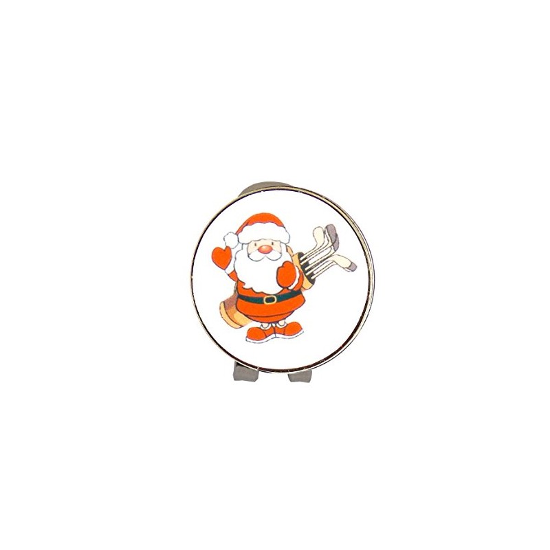 Mercia Golf Magnetic Hat Clip With Christmas Festive Season Golf