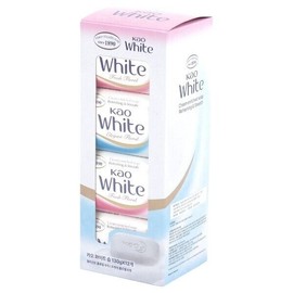 Kao White Soap 130g 12 pieces / 카오 화이트 비누 130g 12개