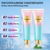 2Pcs Acssart Radiant Whitening Toothpaste,Unismart Toothpaste Whitening,Niacinamide Whiteing Toothpastes,Niacinamide Toothpastes,Deep