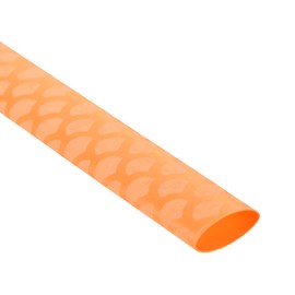 DMiotech Heat Shrink Sleeve Wrap Tubing x Tube Tubing for Fishing Rod Grips and Other Grips, Non Slip - Insulation - Waterproof 40'' Lengths, Dia 15mm Yellow Scales