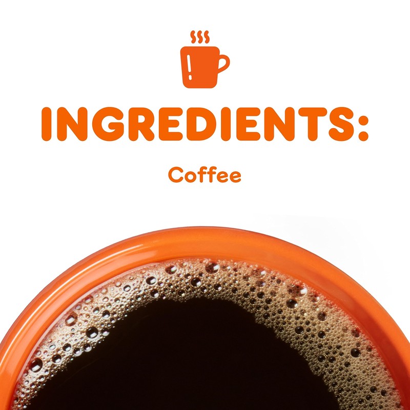 Dunkin’ Midnight Dark Roast Ground Coffee, 16.5 Ounce