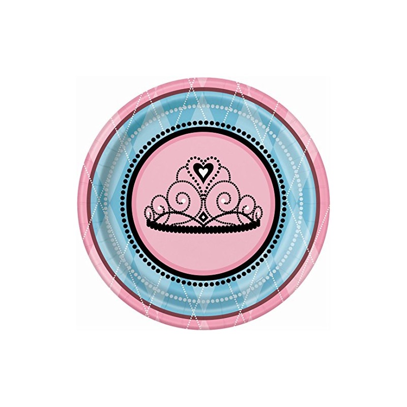 Fairytale Princess Dinner Plates, 8ct