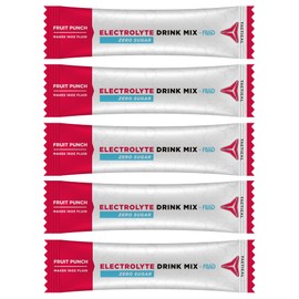 Fluid Tactical - Zero Sugar, Keto Electrolyte Powder, Hydration Packets, Made in USA (Fruit Punch, 25 Count)