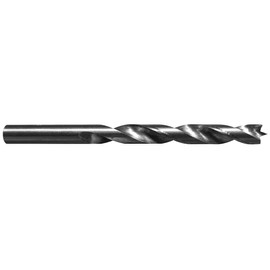 Century Drill & Tool, 37224, 3/8",HSS Brad Point,Drill Bit, Wood Boring Tools