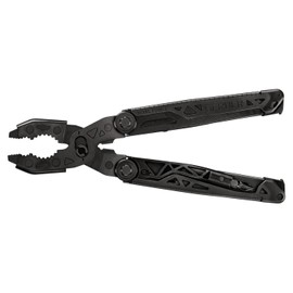 Gerber Multi-Tool with 12 Functions, Dual Force, Includes Holster, with One-Hand Opening and Frame Lock Latch, Total Length: 19.6 cm (Open) 1067406