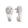 Non Trace Picture Hooks Nylon Invisible Hard Wall Drywall 30mm