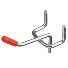 Daiilg 25x Single Hooks 50mm Board Slat Wall Retail Display Shop Peg Fits 25mm