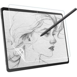 LXEEOLX [2 Pack Like Paper Screen Protector for Surface Pro 7 Plus/Pro 7, Matte PET Film, Drawing and Writing Like on Paper, Surport tablet Pen [Anti-Glare][Thin and Responsive]