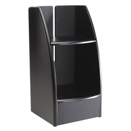 Rolodex 82433 Wood Tones deskmate, Black
