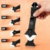 Bestac Silicone Caulking Tool Set - 3-in-1 Applicator for Bathroom,