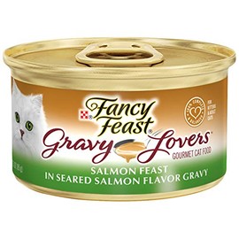 Fancy Feast Gravy Lovers, Salmon Feast, (24) 3 oz cans