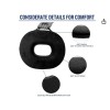 Cozy BoSpin Donut Pillow Memory Foam Seat Cushion - Non-Slip