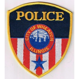 pick 1 Illinois Police patch: Rock Island (regular or Aux.), Wheaton or Normal
