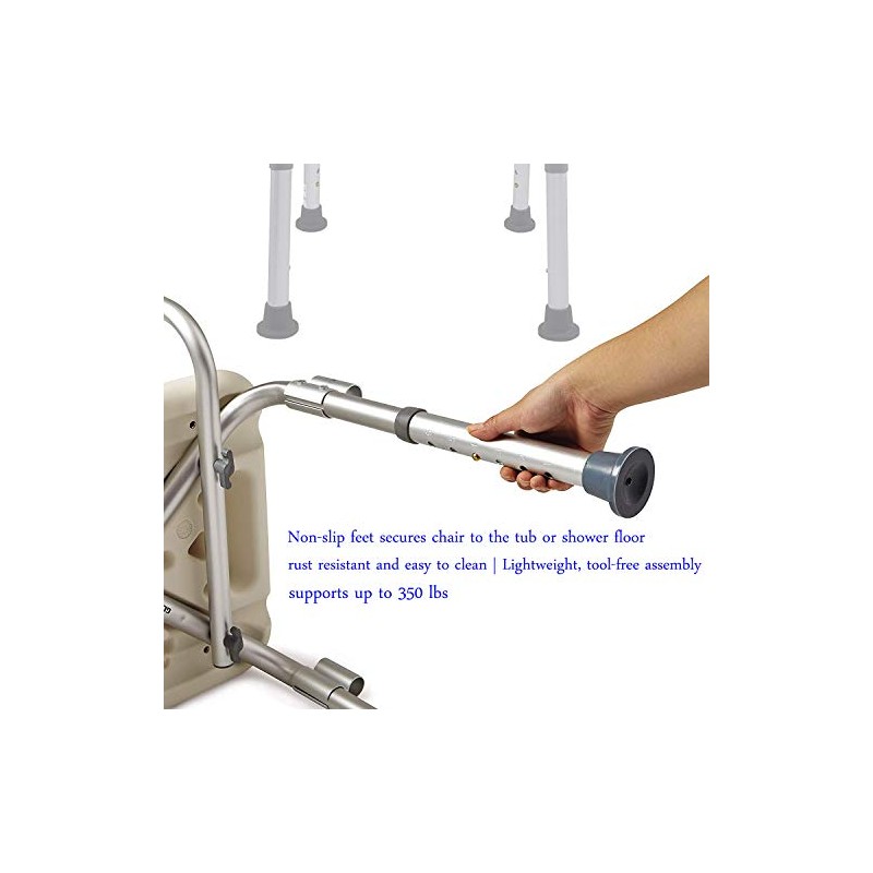 Replacement Feet for Shower Chair Bath Seat, Shower stools and